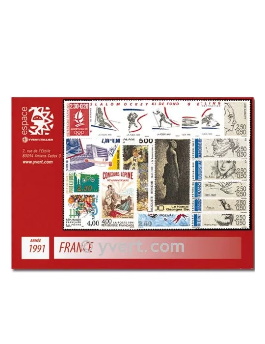n° 2676/2735  - Timbre France Année complète  (1991)
