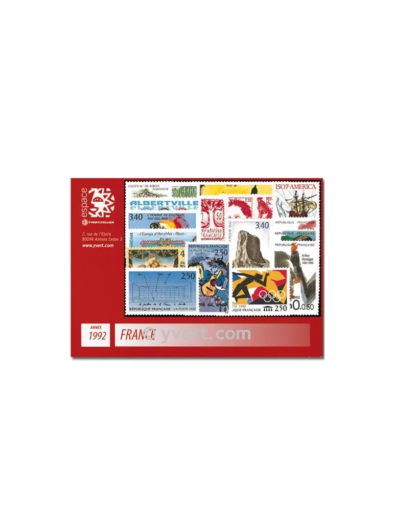 n° 2736/2784  - Timbre France Année complète  (1992)