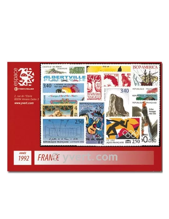 n° 2736/2784  - Timbre France Année complète  (1992)