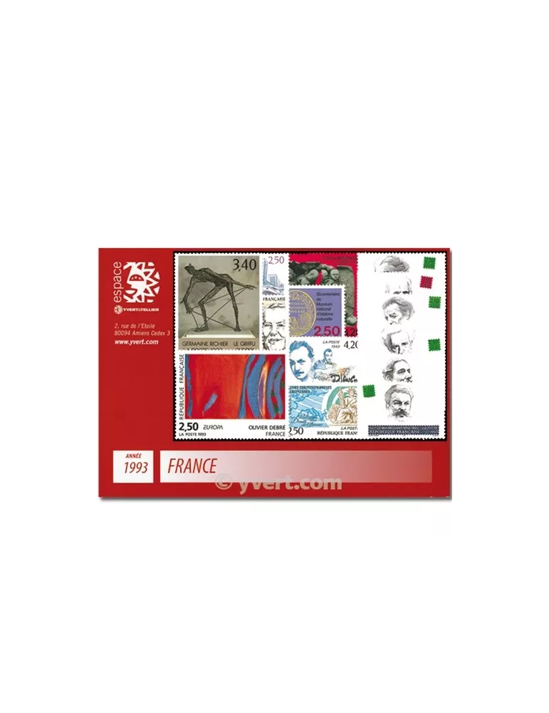 n° 2785/2853  - Timbre France Année complète  (1993)