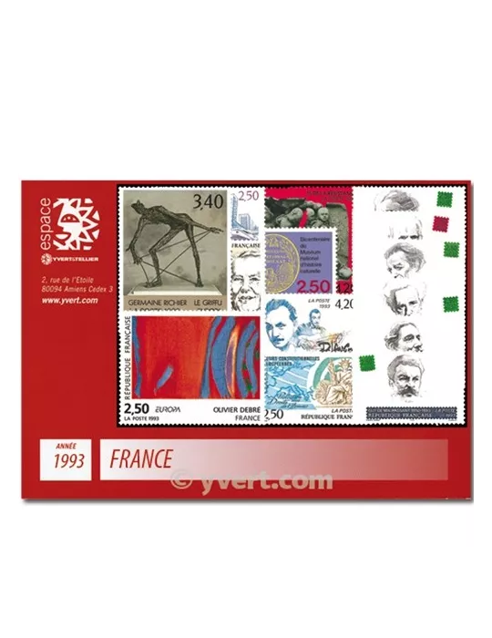 n° 2785/2853  - Timbre France Année complète  (1993)