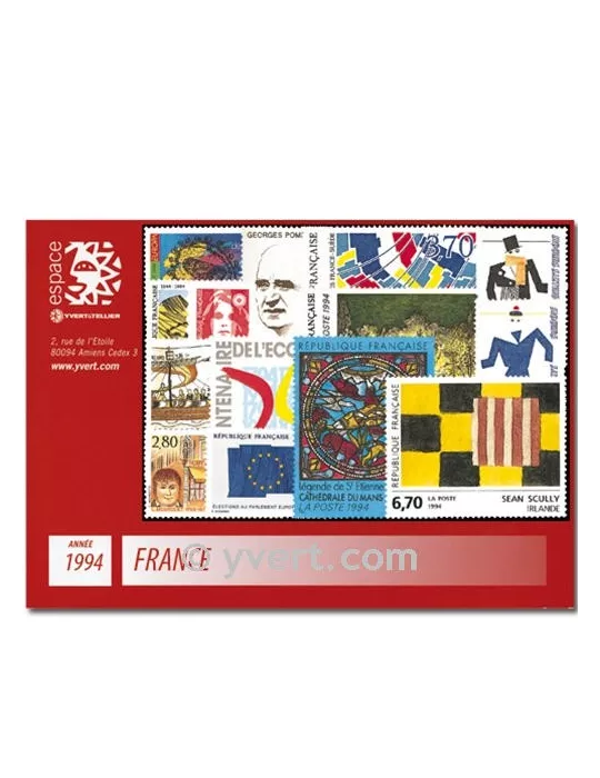 n° 2854/2917  - Timbre France Année complète  (1994)