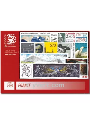 n° 2918/2985  - Timbre France Année complète  (1995)