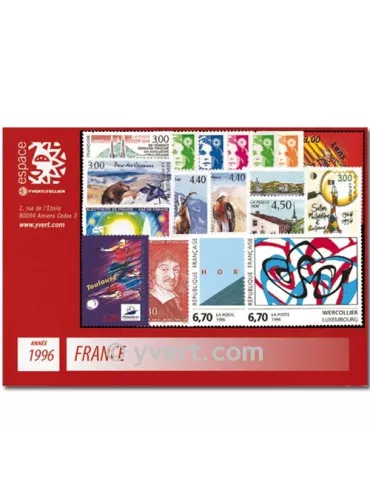 n° 2986/3041  - Timbre France Année complète  (1996)