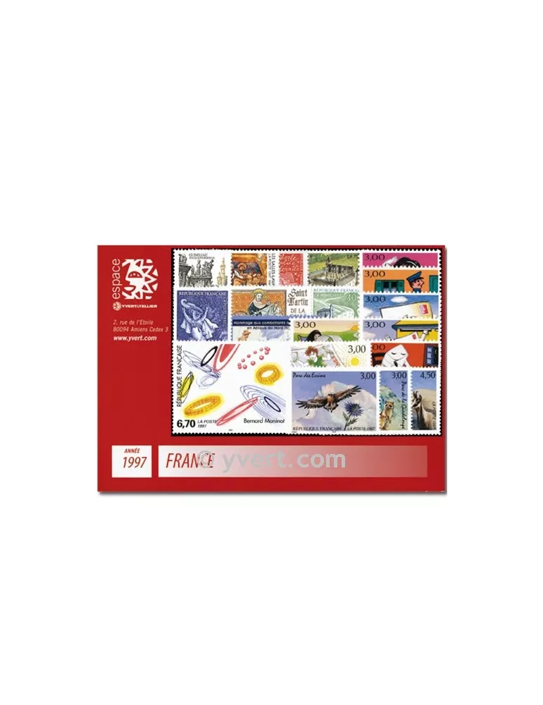 n° 3042/3128  - Timbre France Année complète  (1997)