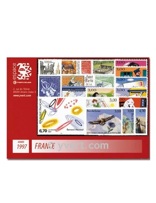 n° 3042/3128  - Timbre France Année complète  (1997)