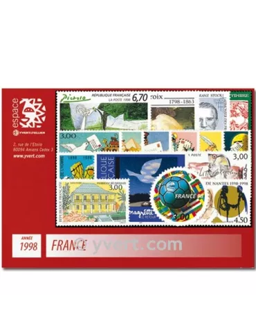 n° 3129/3210  - Timbre France Année complète  (1998)