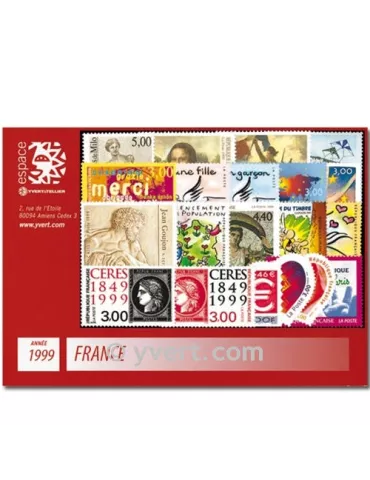 n° 3211/3293  - Timbre France Année complète  (1999)
