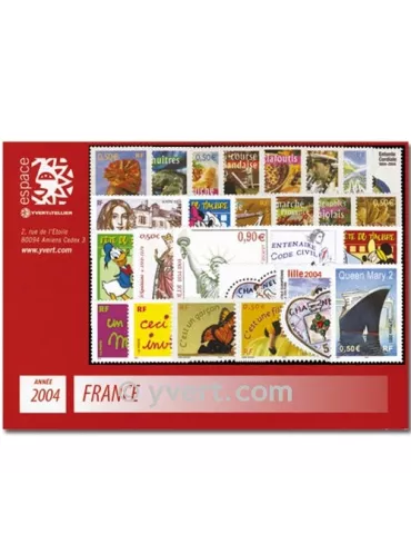 n° 3632/3730  - Timbre France Année complète  (2004)