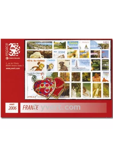 n° 3861/3995  - Timbre France Année complète  (2006)