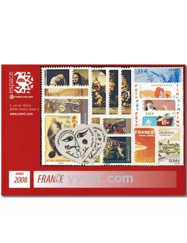 n° 4127/4323  - Timbre France Année complète  (2008)