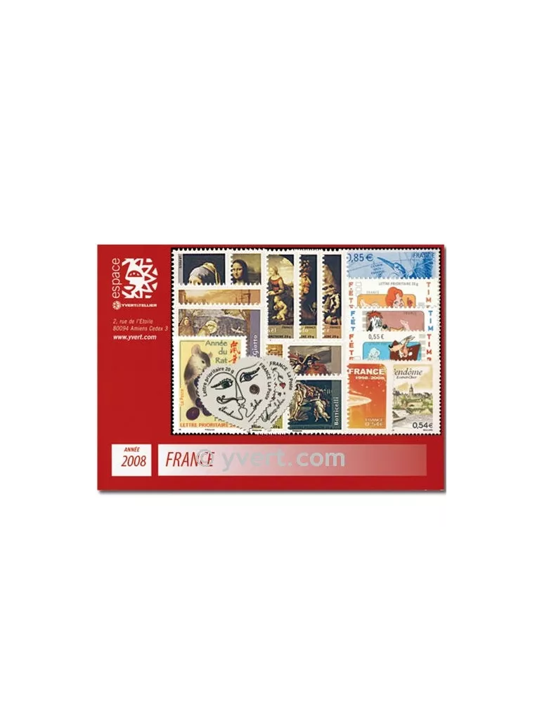 n° 4127/4323  - Timbre France Année complète  (2008)