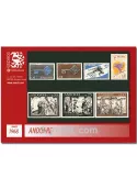 n° 187/193 -  Timbre Andorre Année complète (1968)