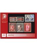 n° 194/200 -  Timbre Andorre Année complète (1969)