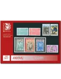 n° 209/216 -  Timbre Andorre Année complète (1971)