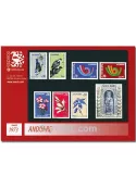n° 226/233 -  Timbre Andorre Année complète (1973)