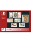 n° 337/344 -  Timbre Andorre Année complète (1985)