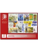 n° 575/590 -  Timbre Andorre Année complète (2003)