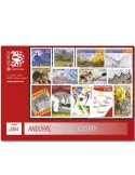 n° 591/603 -  Timbre Andorre Année complète (2004)