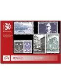 n° 249/264 -  Timbre Monaco Année complète (1943)