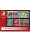 n° 265/273 -  Timbre Monaco Année complète (1944)