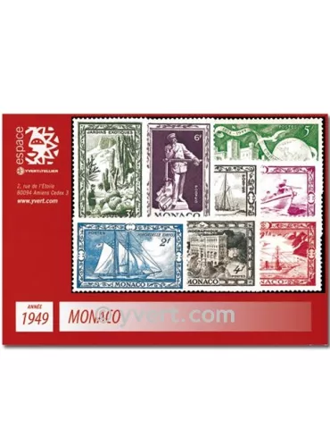 n° 324/337B -  Timbre Monaco Année complète (1949)