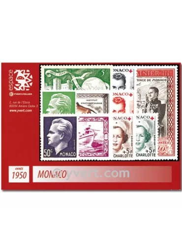 n° 338/350 -  Timbre Monaco Année complète (1950)