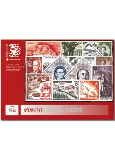 n° 441/477 -  Timbre Monaco Année complète (1956)