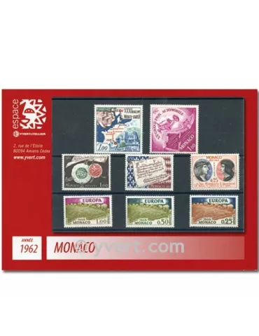 n° 571/598 -  Timbre Monaco Année complète (1962)