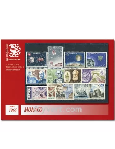 n° 664/676 -  Timbre Monaco Année complète (1965)