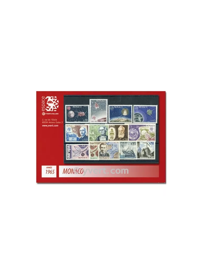 n° 664/676 -  Timbre Monaco Année complète (1965)
