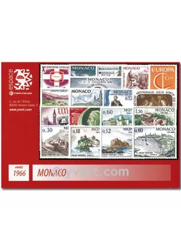 n° 677/707 -  Timbre Monaco Année complète (1966)