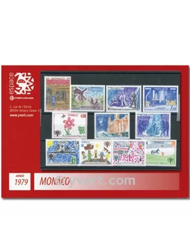 n° 1175/1208 -  Timbre Monaco Année complète (1979)