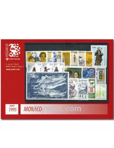 n° 1971/2025 -  Timbre Monaco Année complète (1995)