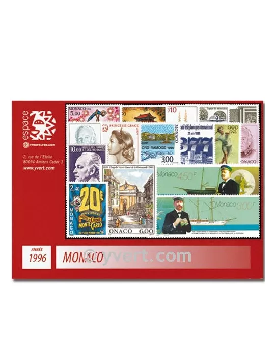 n° 2026/2085 -  Timbre Monaco Année complète (1996)