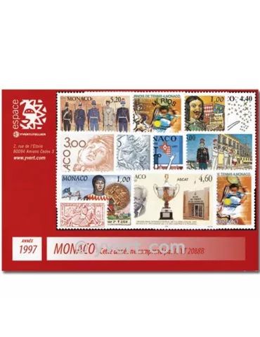 n° 2086/2145 -  Timbre Monaco Année complète (1997)