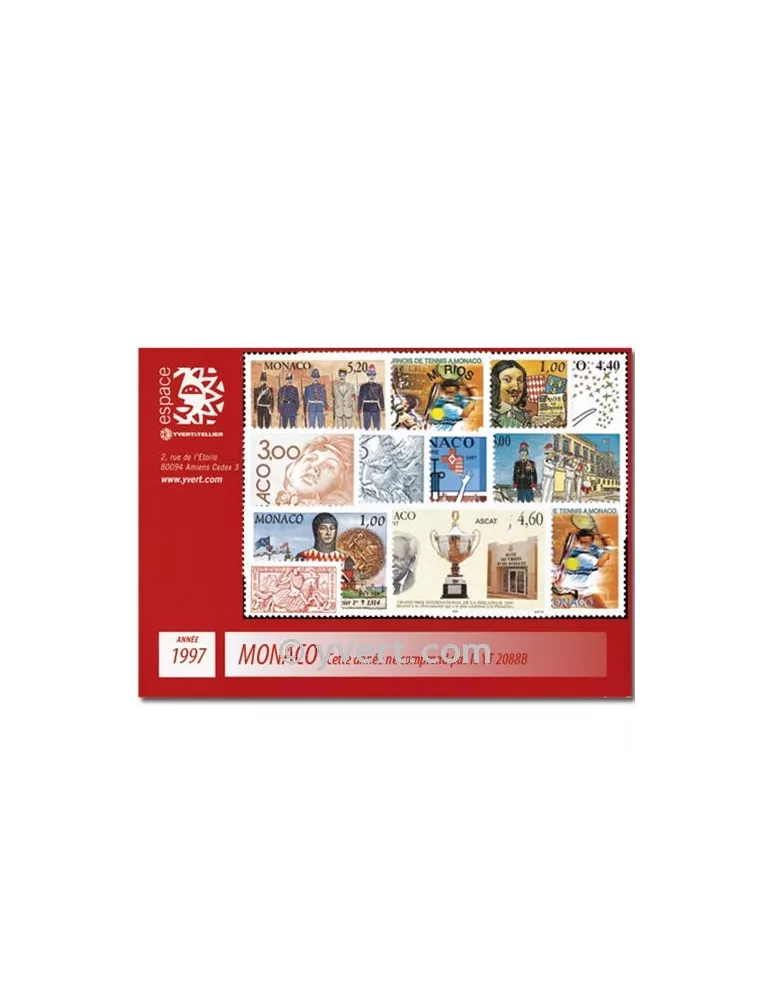 n° 2086/2145 -  Timbre Monaco Année complète (1997)