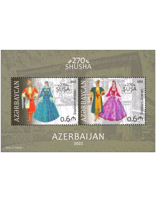 n° 262 - Timbre AZERBAIDJAN Blocs et feuillets