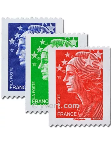 n° 219/221 -  Timbre France Autoadhésifs
