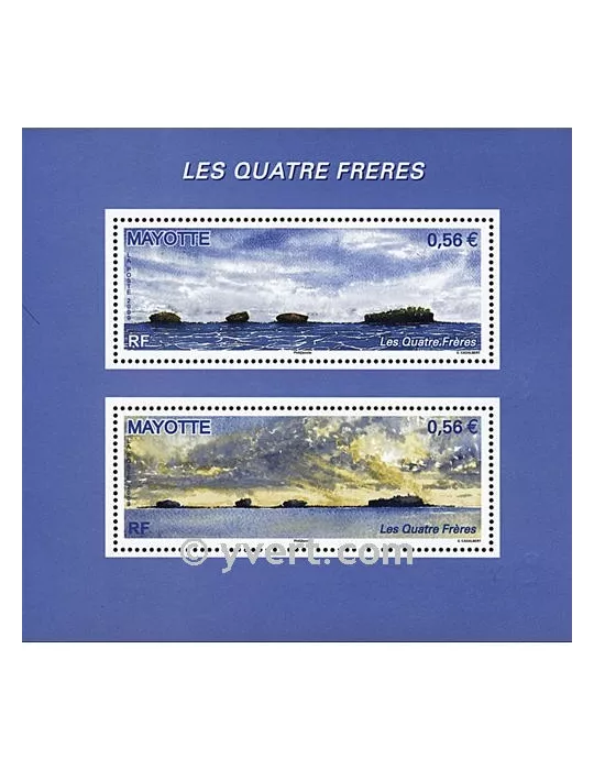 n° 6 -  Timbre Mayotte Blocs et feuillets