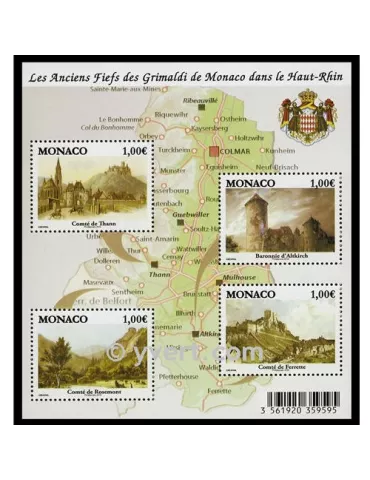 n° 98 -  Timbre Monaco Bloc et feuillets