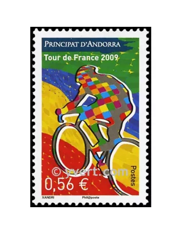 n° 677 -  Timbre Andorre Poste