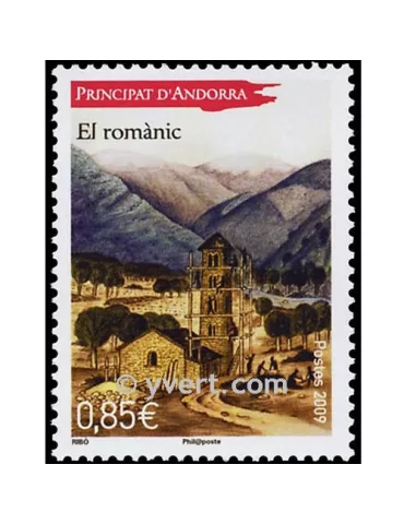n° 679 -  Timbre Andorre Poste