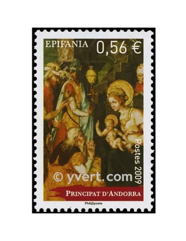 n° 680 -  Timbre Andorre Poste