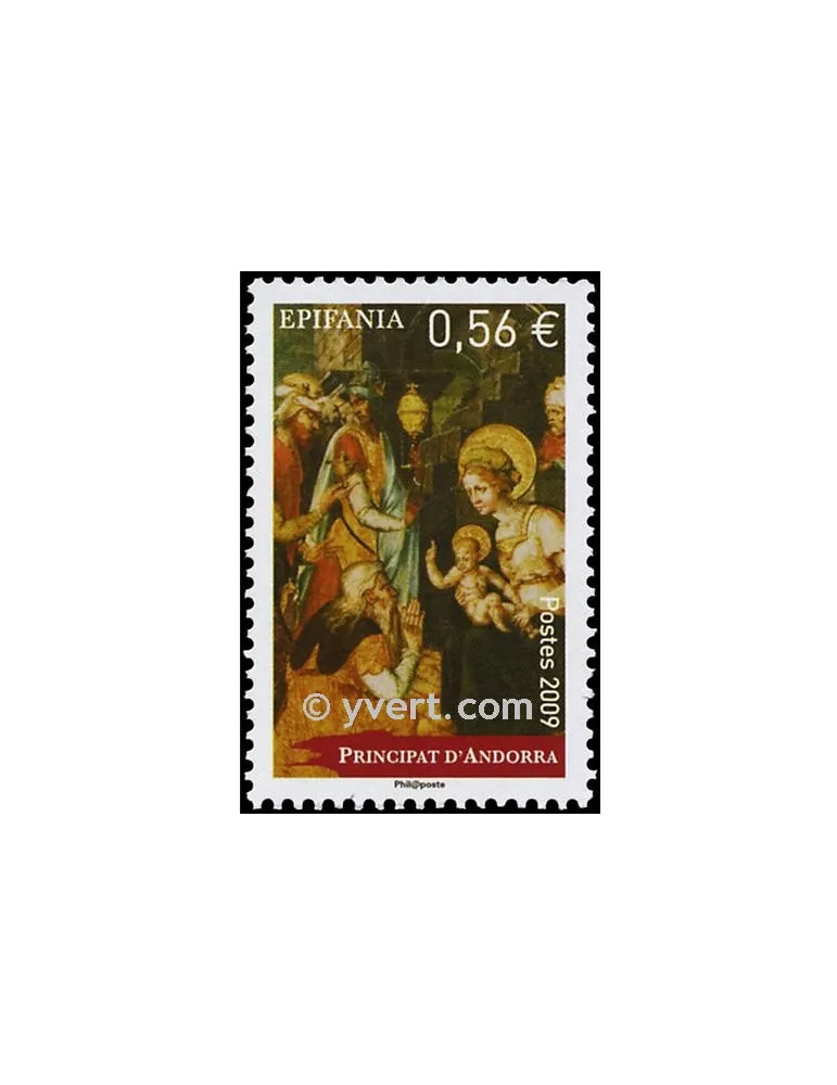 n° 680 -  Timbre Andorre Poste