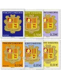 n° 681/686 -  Timbre Andorre Poste