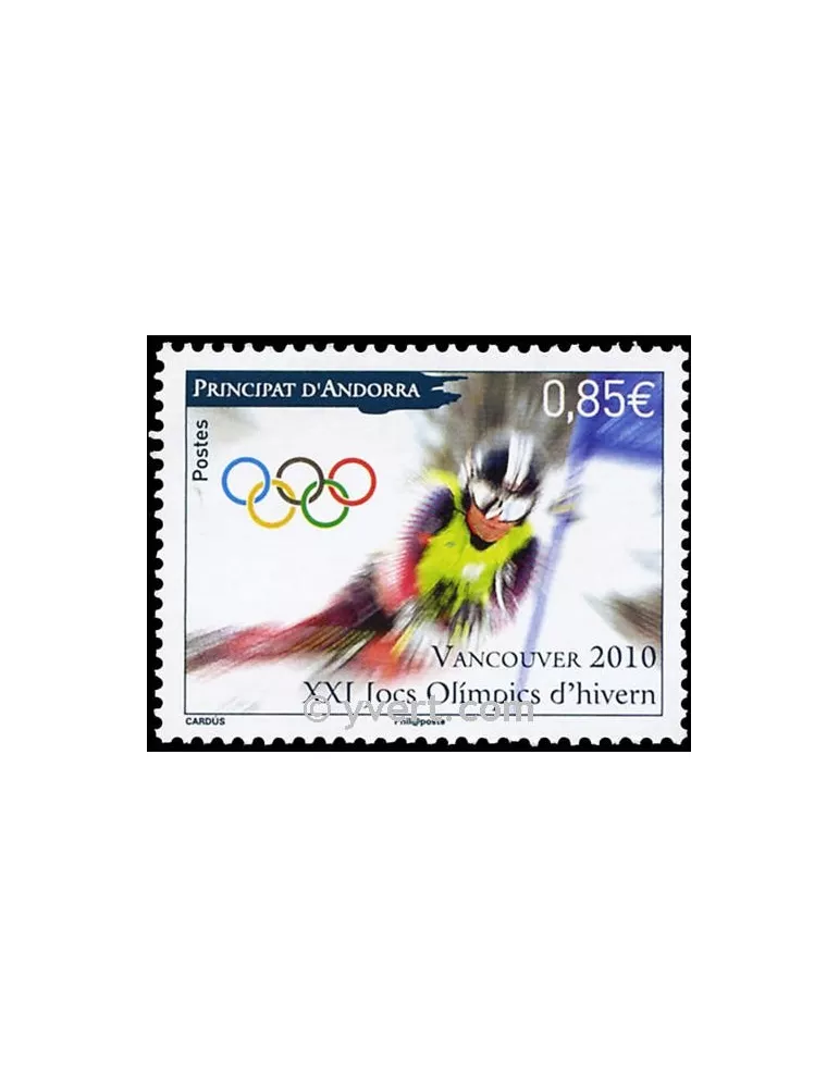 n° 687 -  Timbre Andorre Poste