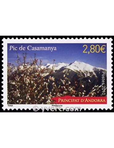 n° 689 -  Timbre Andorre Poste