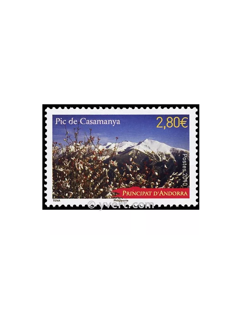 n° 689 -  Timbre Andorre Poste