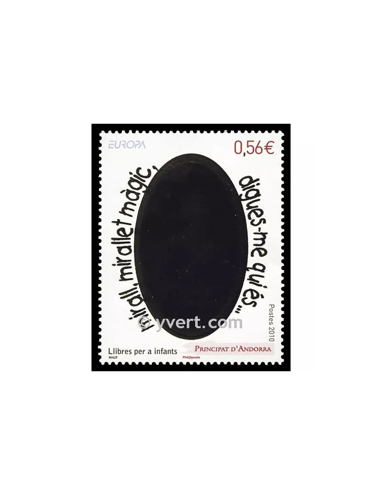 n° 694 -  Timbre Andorre Poste